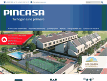 Tablet Screenshot of pincasa.com